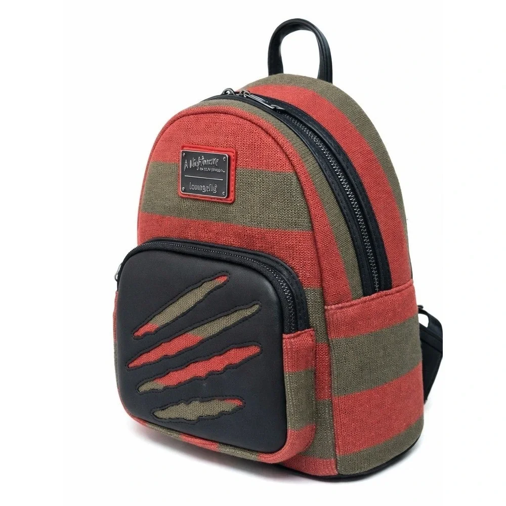LOUNGEFLY Official A Nightmare on Elm Street Freddy Krueger Mini Backpack — NWOT